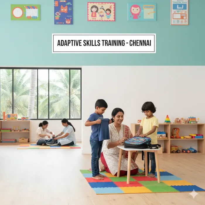 Life Skills Training at The Outcomes ABA Chennai