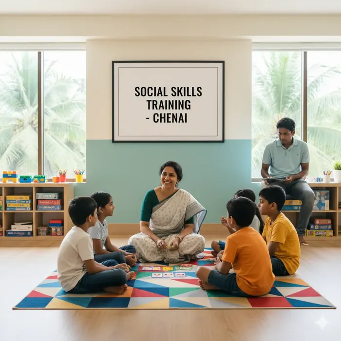 Social Skills Training at The Outcomes ABA Chennai